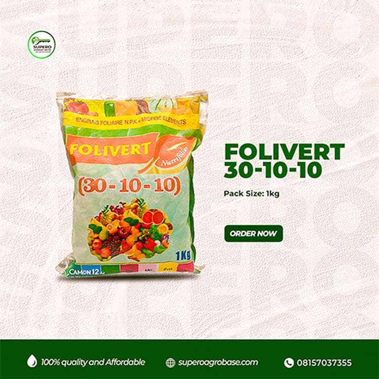 Folivert 30:10:10 - Fertilizers